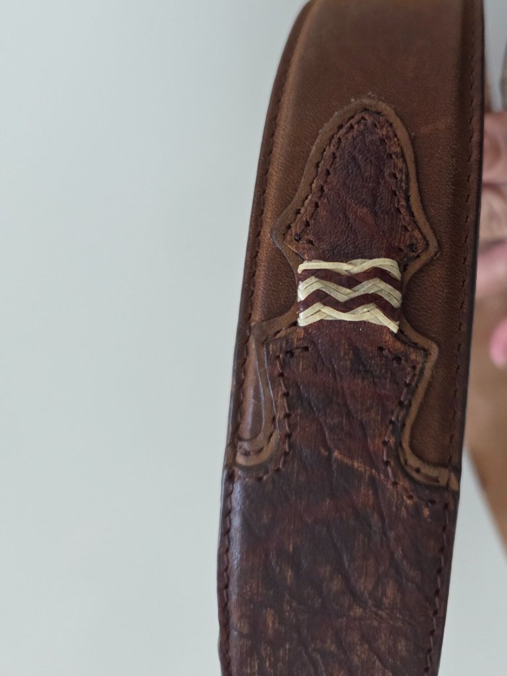 Tony Lama Western Belt 40 - Picture 4 of 7
